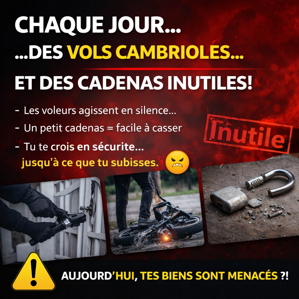 Cadenas avec Alarme