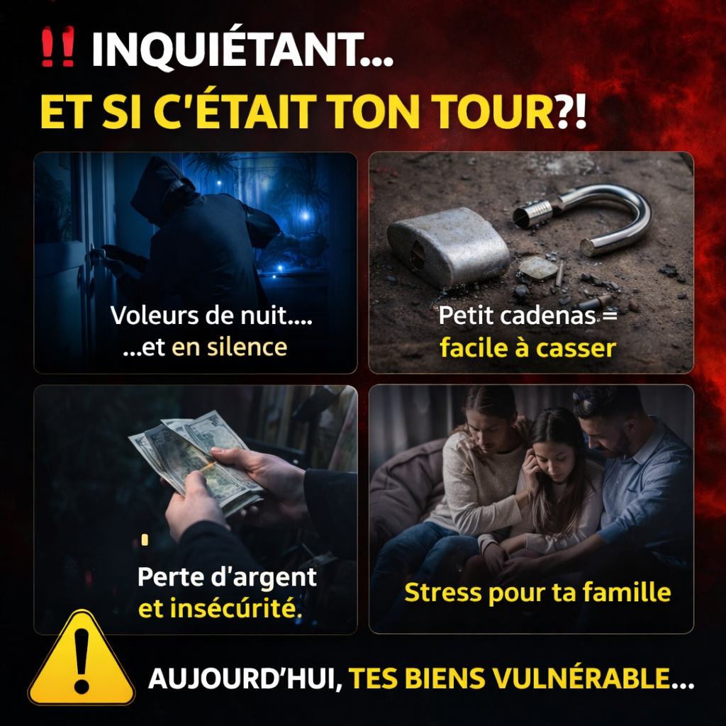 Cadenas avec Alarme