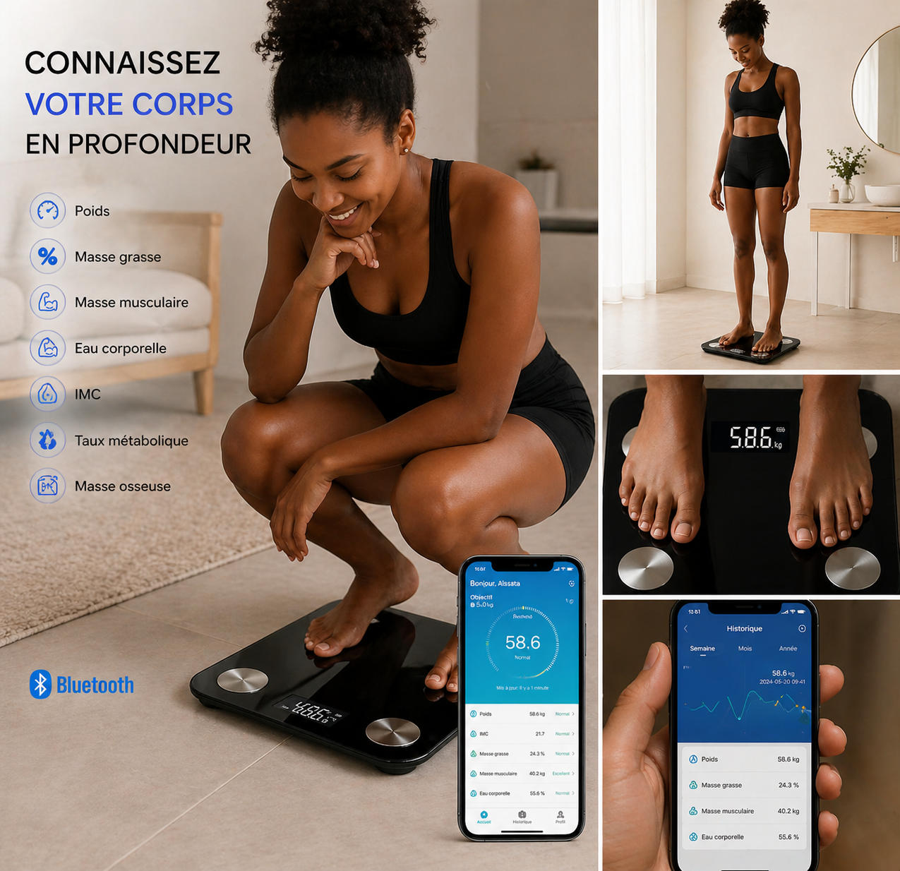 BALANCE BLUETOOTH INTELLIGENTE