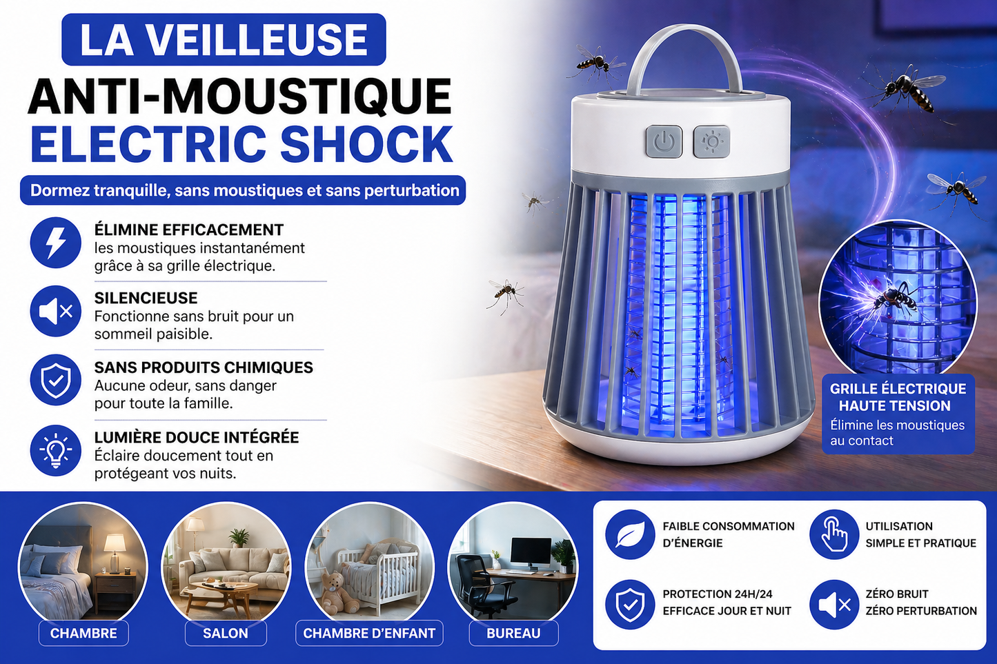 Veilleuse Anti-Moustique